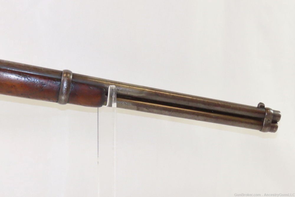 1889 Antique WINCHESTER Model 1873 .44-40 WCF SADDLE RING CARBINE -img-17
