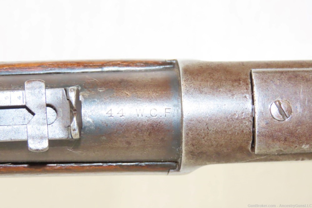 1889 Antique WINCHESTER Model 1873 .44-40 WCF SADDLE RING CARBINE -img-9