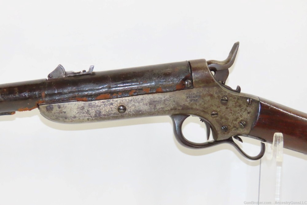 SCARCE SHARPS & HANKINS Model 1862 NAVY Carbine AMERICAN CIVIL WAR Antique -img-3