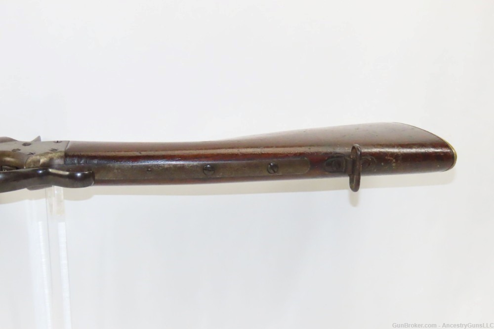 SCARCE SHARPS & HANKINS Model 1862 NAVY Carbine AMERICAN CIVIL WAR Antique -img-6