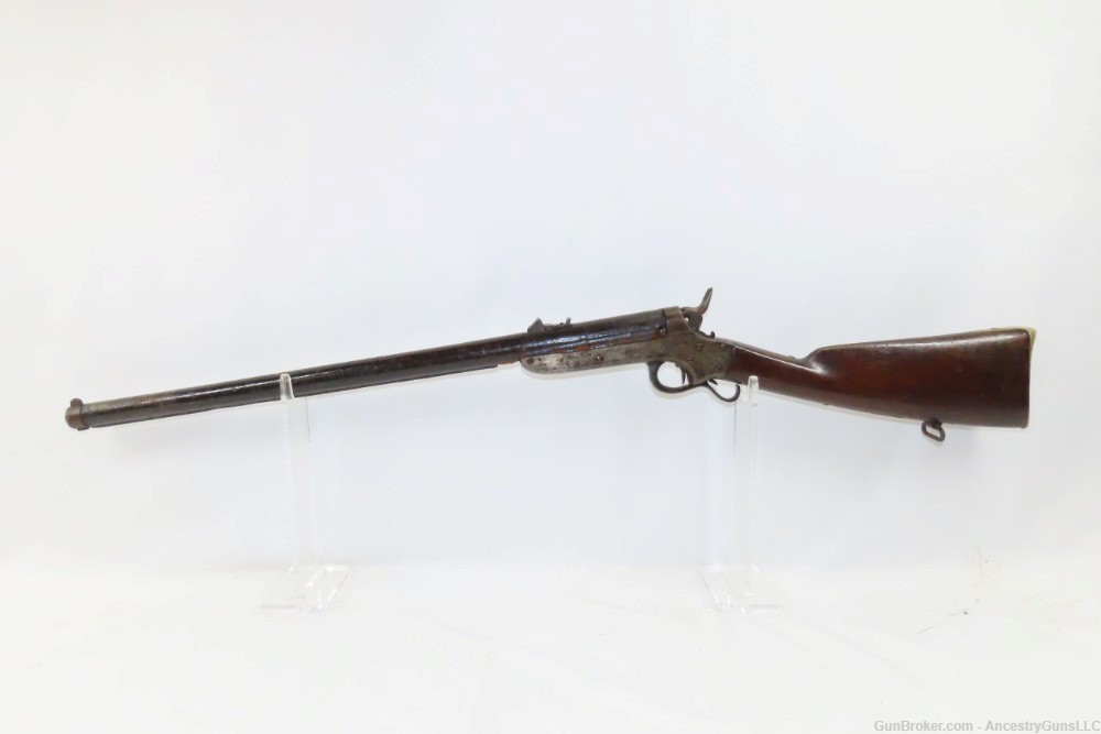 SCARCE SHARPS & HANKINS Model 1862 NAVY Carbine AMERICAN CIVIL WAR Antique -img-1