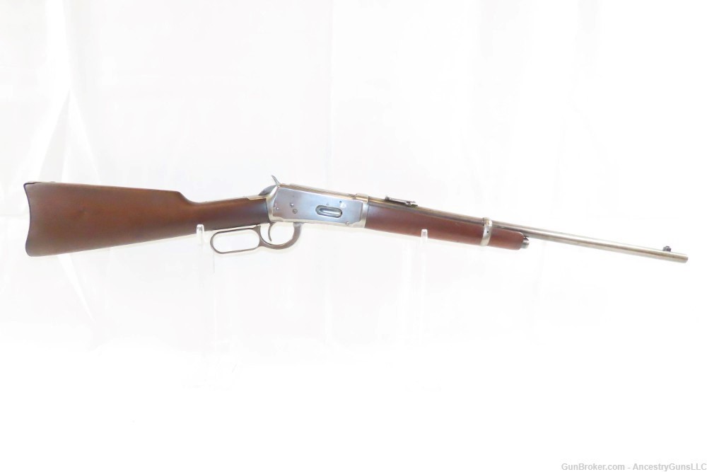 1910 WINCHESTER Model 1894 Lever Action .38-55 WCF C&R Saddle Ring CARBINE -img-15