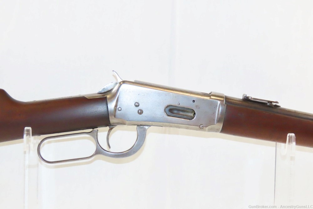 1910 WINCHESTER Model 1894 Lever Action .38-55 WCF C&R Saddle Ring CARBINE -img-17