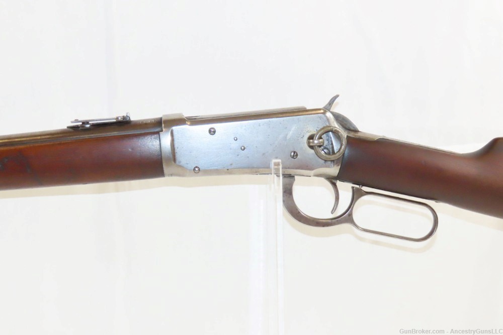 1910 WINCHESTER Model 1894 Lever Action .38-55 WCF C&R Saddle Ring CARBINE -img-3