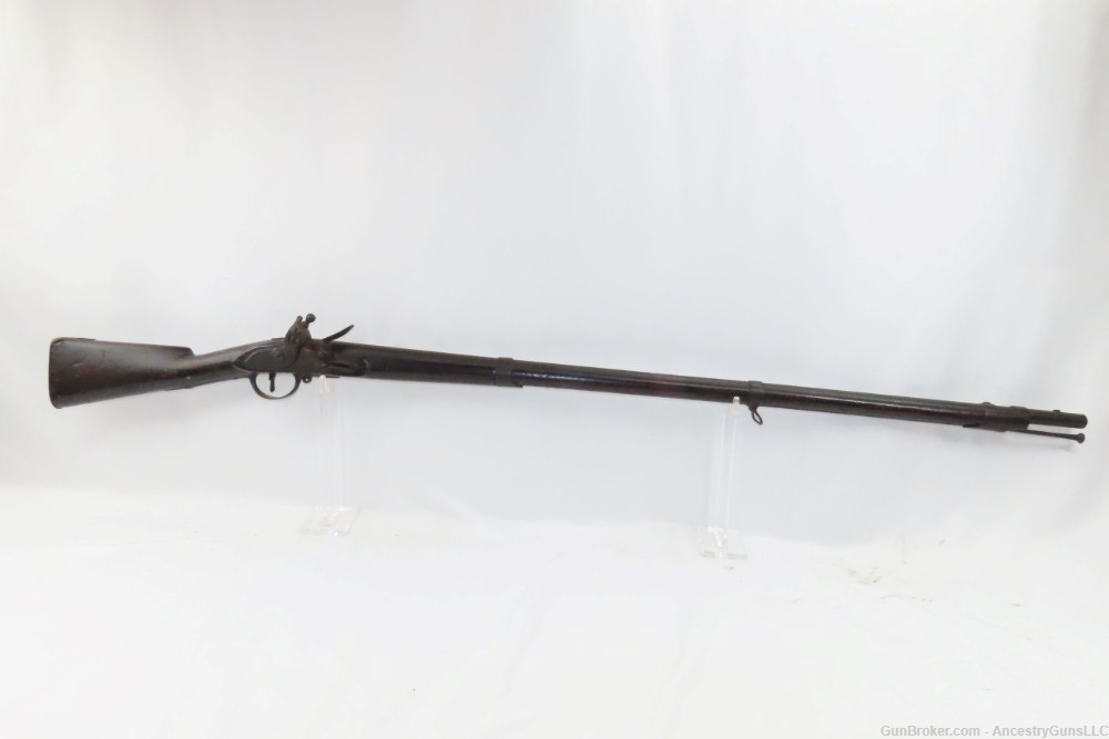 WAR of 1812 Antique HARPERS FERRY ARMORY Model 1795 FLINTLOCK Musket Scarce-img-1