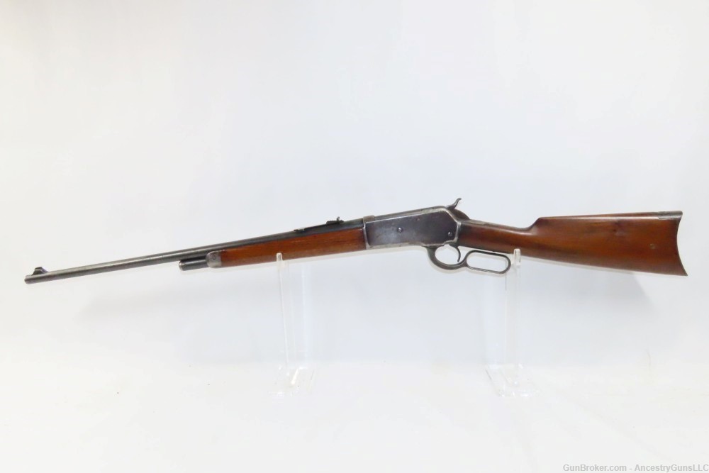1910 WINCHESTER Model 1886 LIGHTWEIGHT Lever Action .33 WCF REPEATING Rifle-img-1