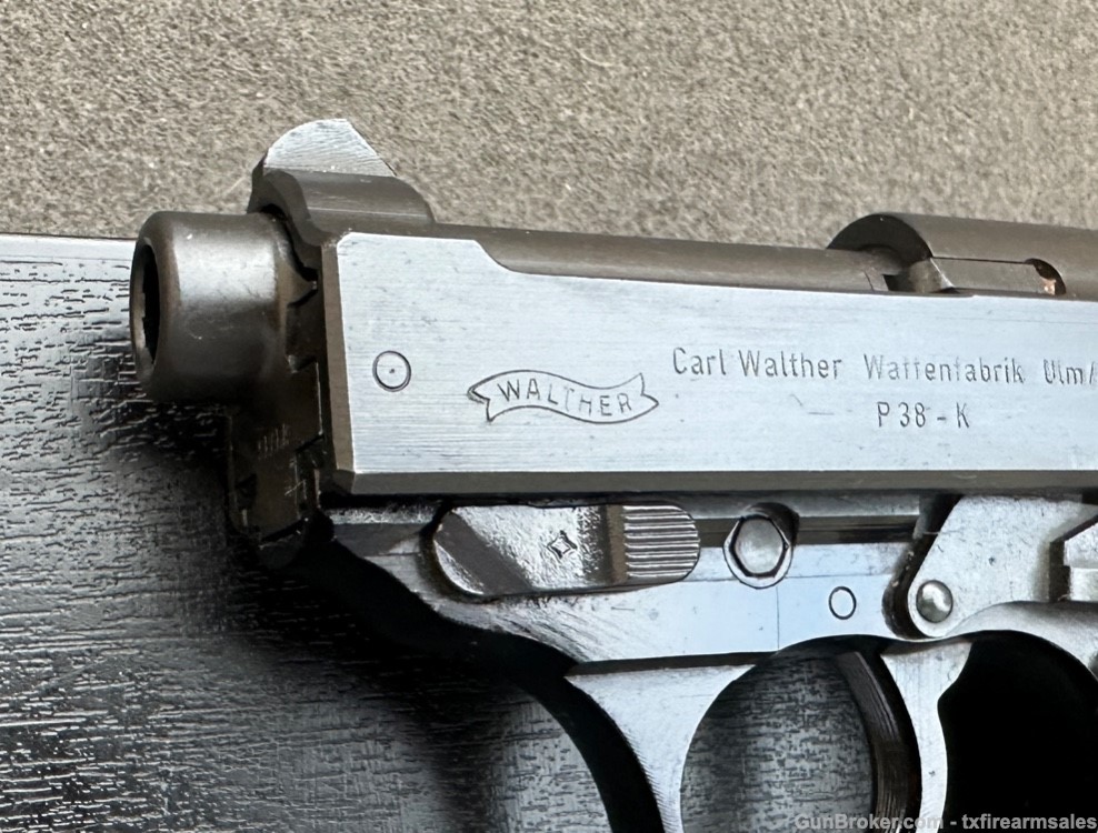 Wow! – Rare Walther P38-K 9mm, West Germany, 1978, No Import Marks.Like New-img-8