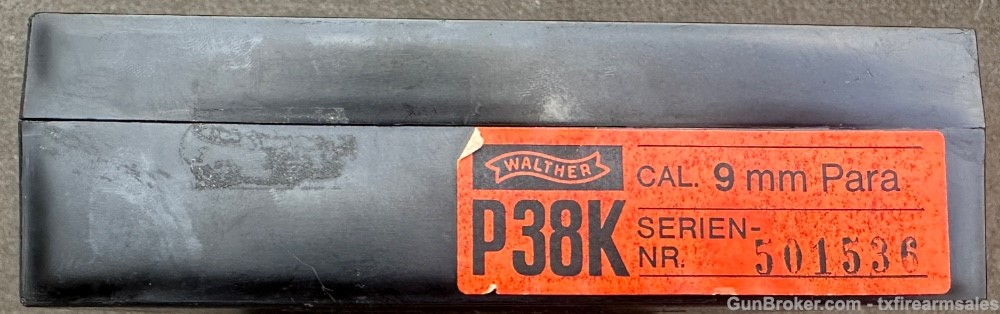 Wow! – Rare Walther P38-K 9mm, West Germany, 1978, No Import Marks.Like New-img-48