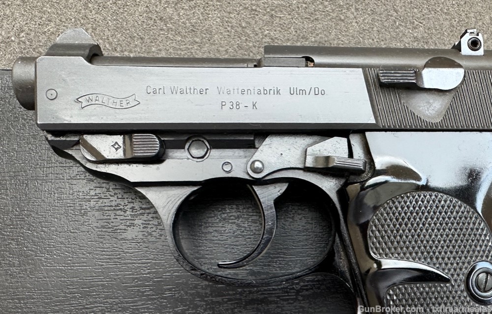 Wow! – Rare Walther P38-K 9mm, West Germany, 1978, No Import Marks.Like New-img-4