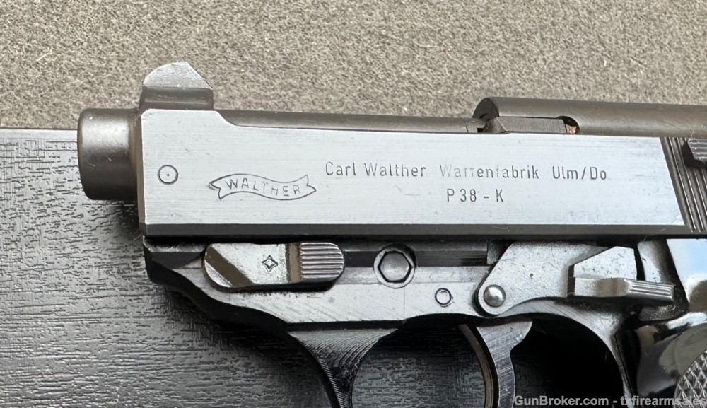 Wow! – Rare Walther P38-K 9mm, West Germany, 1978, No Import Marks.Like New-img-6