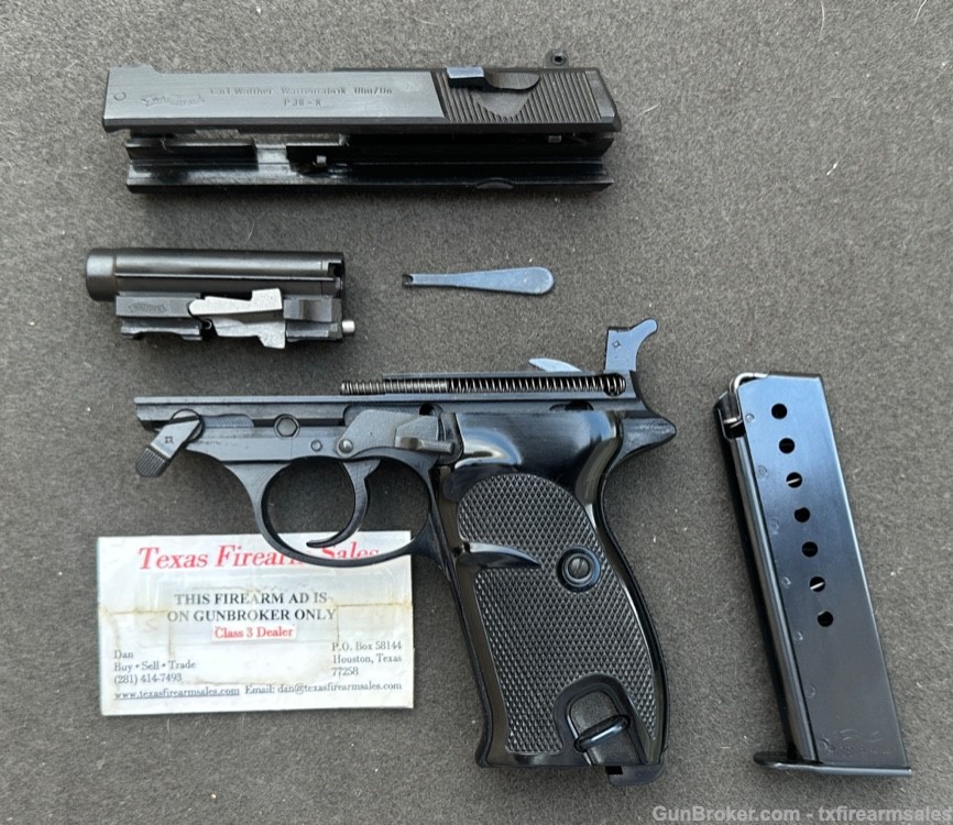 Wow! – Rare Walther P38-K 9mm, West Germany, 1978, No Import Marks.Like New-img-28
