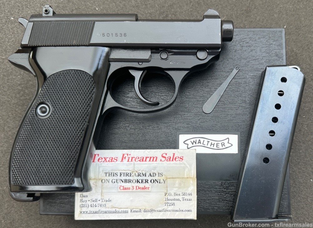 Wow! – Rare Walther P38-K 9mm, West Germany, 1978, No Import Marks.Like New-img-10
