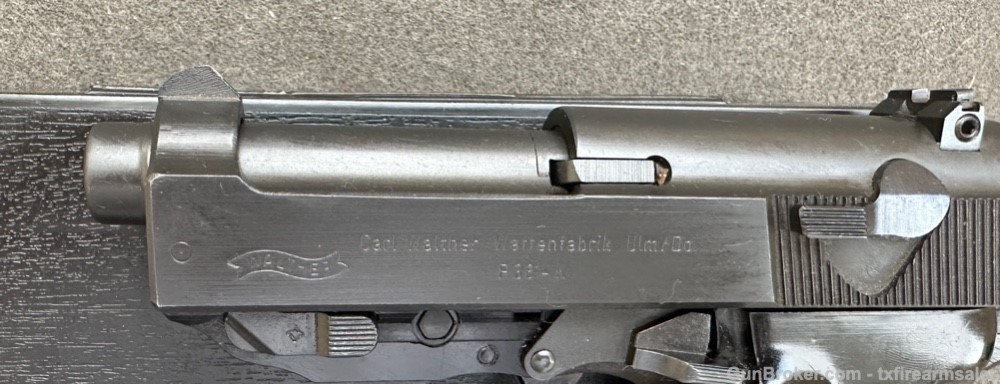Wow! – Rare Walther P38-K 9mm, West Germany, 1978, No Import Marks.Like New-img-9