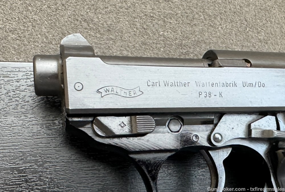 Wow! – Rare Walther P38-K 9mm, West Germany, 1978, No Import Marks.Like New-img-7