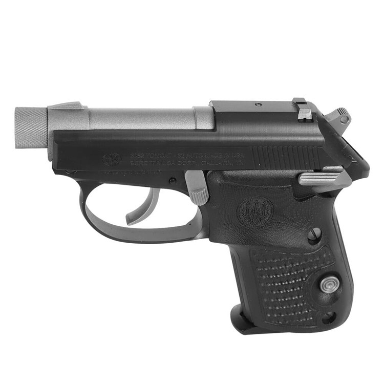 Beretta 3032 Tomcat .32 ACP 2.9" DA/SA Silver/Black Gorilla 7rd SPEC0696A-img-0