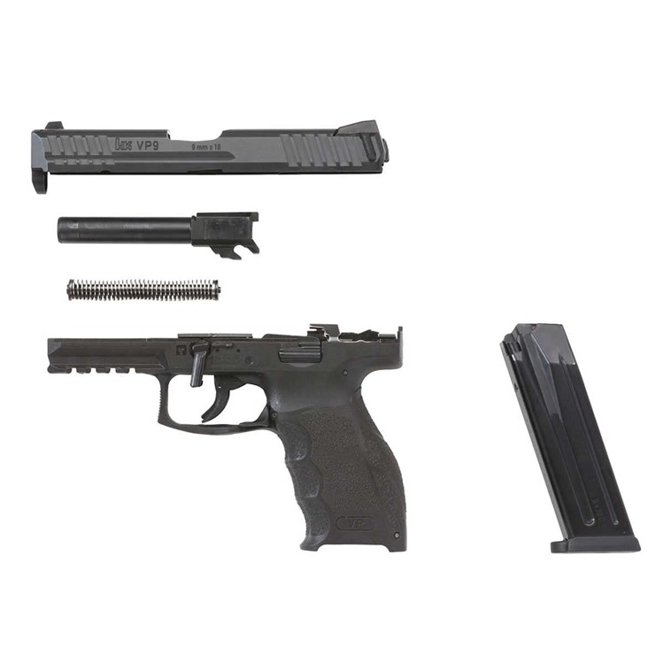 Heckler & Koch VP9 9mm Pistol 2-17RD Mags 4.09 Black-img-4