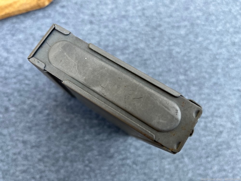 Unissued Browning Automatic Rifle BAR M1918 Magazine in Wrapper Parkerized-img-2