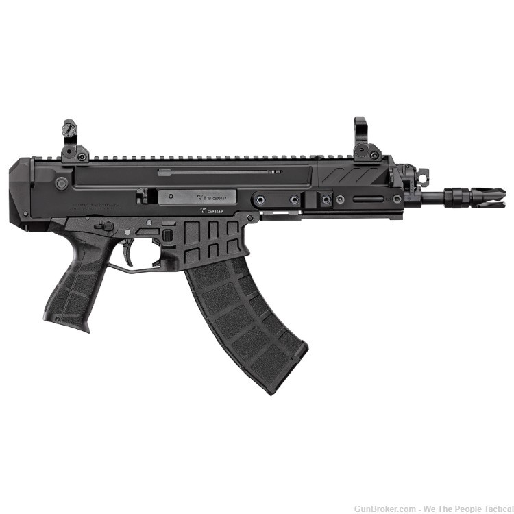 CZ-USA Bren 2 Semi-Auto Pistol 7.62 X 39mm Modular System NEW 2024 Black-img-0