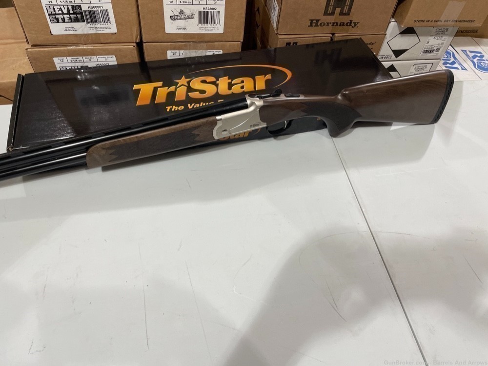 Tristar Upland Hunter EX Silver II 12 ga 28” Over Under -img-2