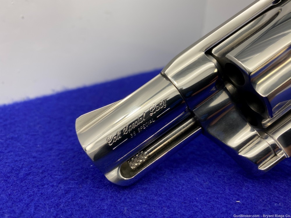 Colt Special Lady .38Spl Factory Bright Stainless *1 of ONLY 250 EVER MADE*-img-11