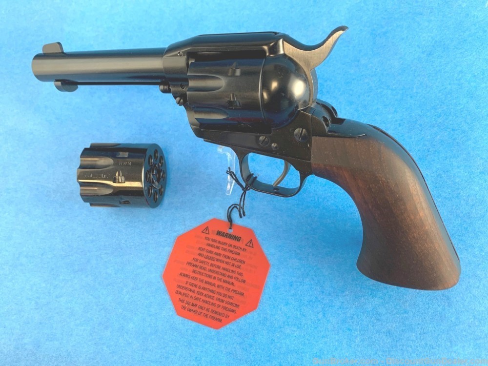 EAA Bounty Hunter SAA Revolver Blued .22 LR/.22 Mag 8 Rd-img-3