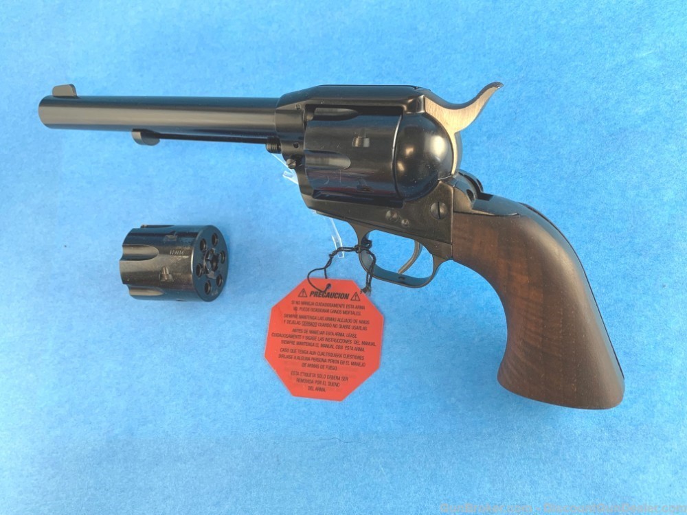 EAA Bounty Hunter SAA Revolver Blued .22 LR/.22 Mag 6 Rd-img-1