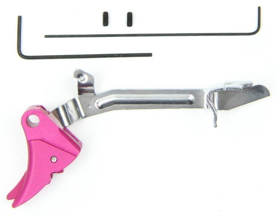 LWD Glock Ultimate Adjustable Trigger - Pink 9mm/.40 S&W-img-0