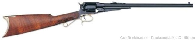 Uberti 1858 New Army Target Carbine .44, 18 Barrel-img-0