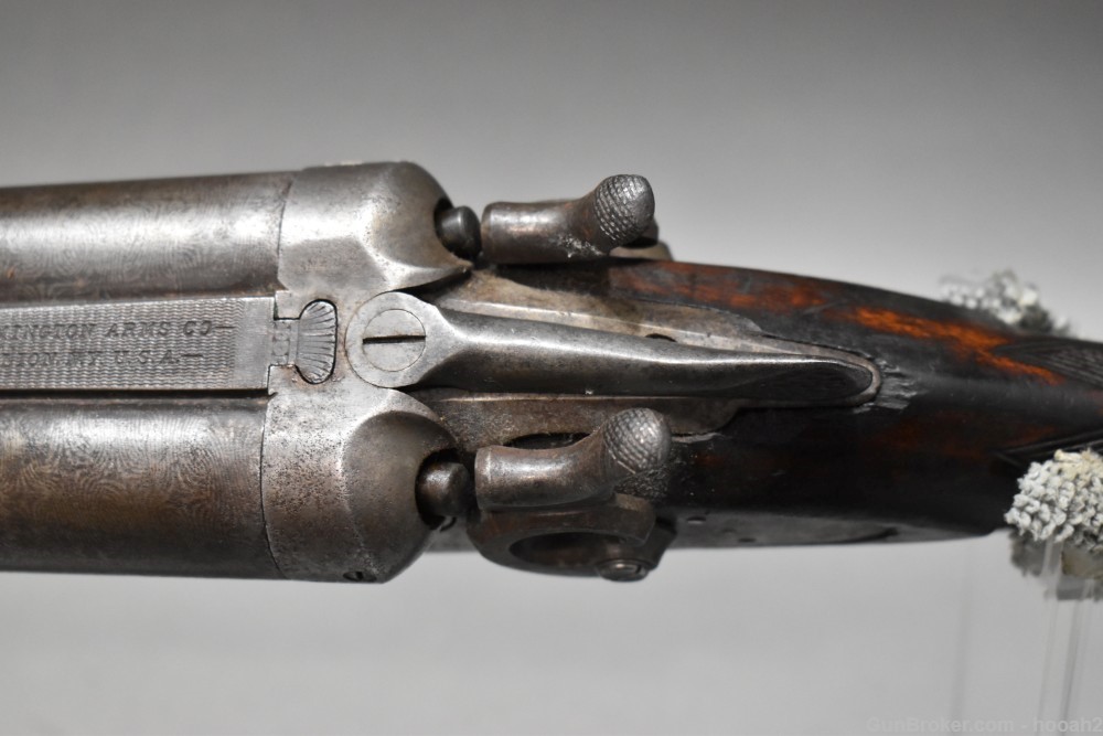 Remington Model 1889? Double Hammer SxS Shotgun 10 G C&R READ-img-20