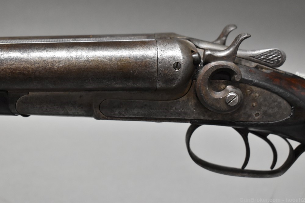 Remington Model 1889? Double Hammer SxS Shotgun 10 G C&R READ-img-11