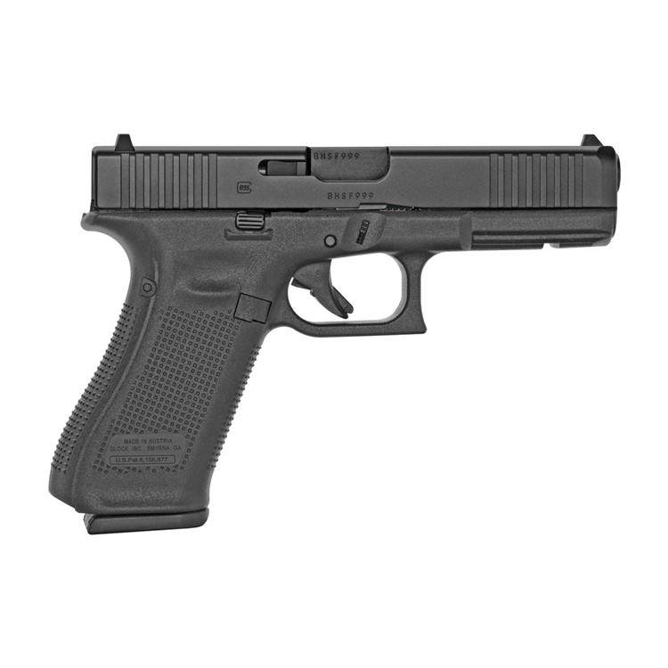 Glock G17 Gen5 Pistol 9mm Matte 4.9-img-0