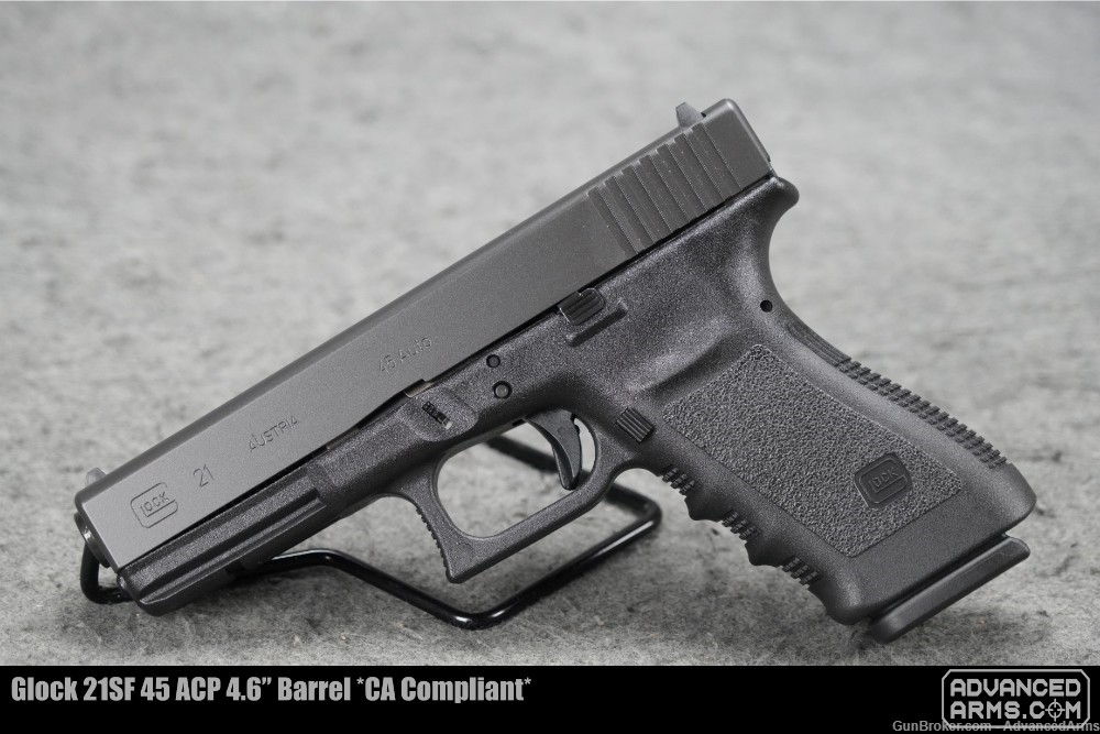 Glock 21SF 45 ACP 4.6” Barrel *CA Compliant*-img-0