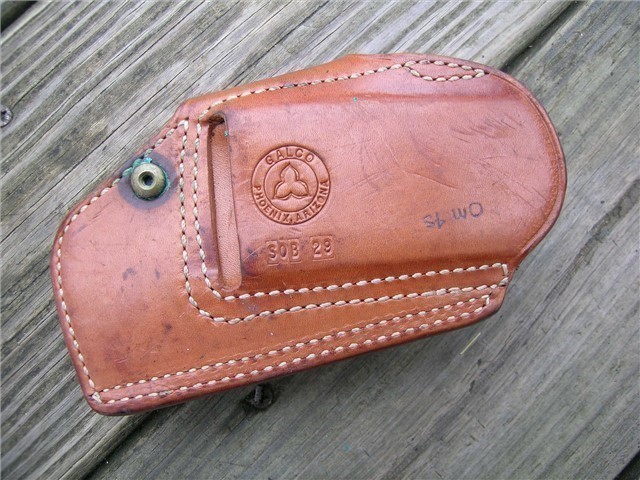 Galco SOB29 Leather Holster Colt Officers Mod LH-img-2