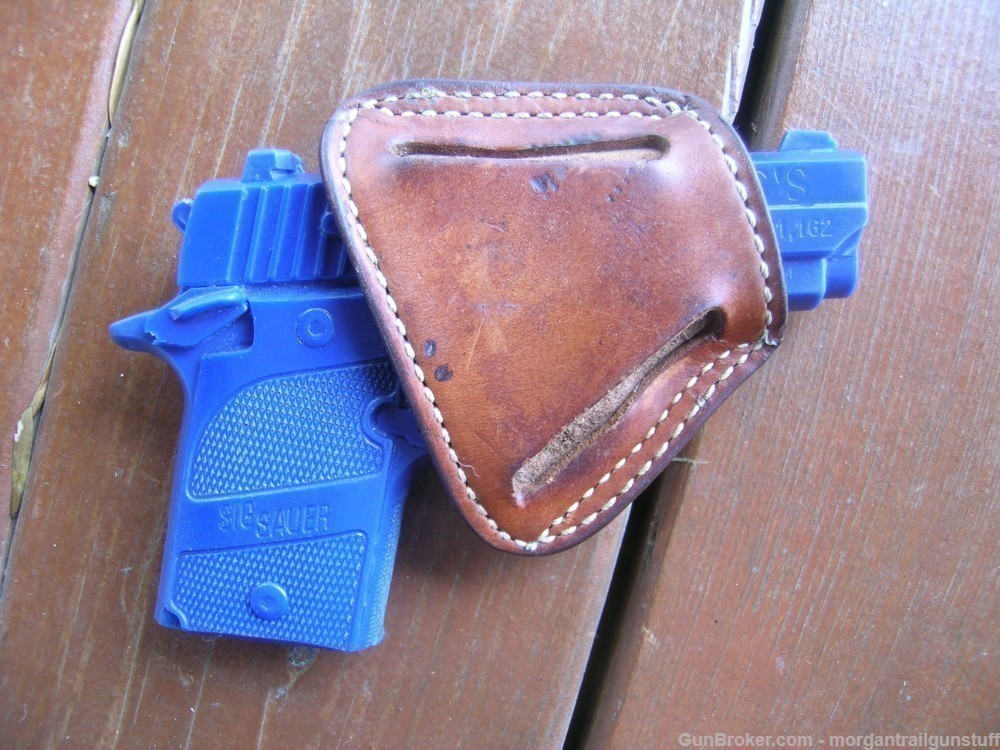 Jackass Leather IWB Holster Colt Mustang .380 Sig P938-img-1