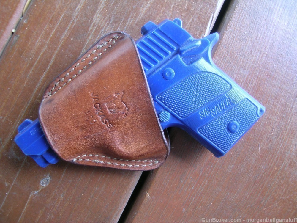 Jackass Leather IWB Holster Colt Mustang .380 Sig P938-img-0