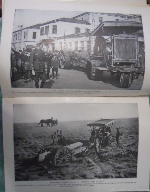 WWI AMBULANCE/MACHINE GUNS/TANKS - The Worlds Work dec. 1916-img-1
