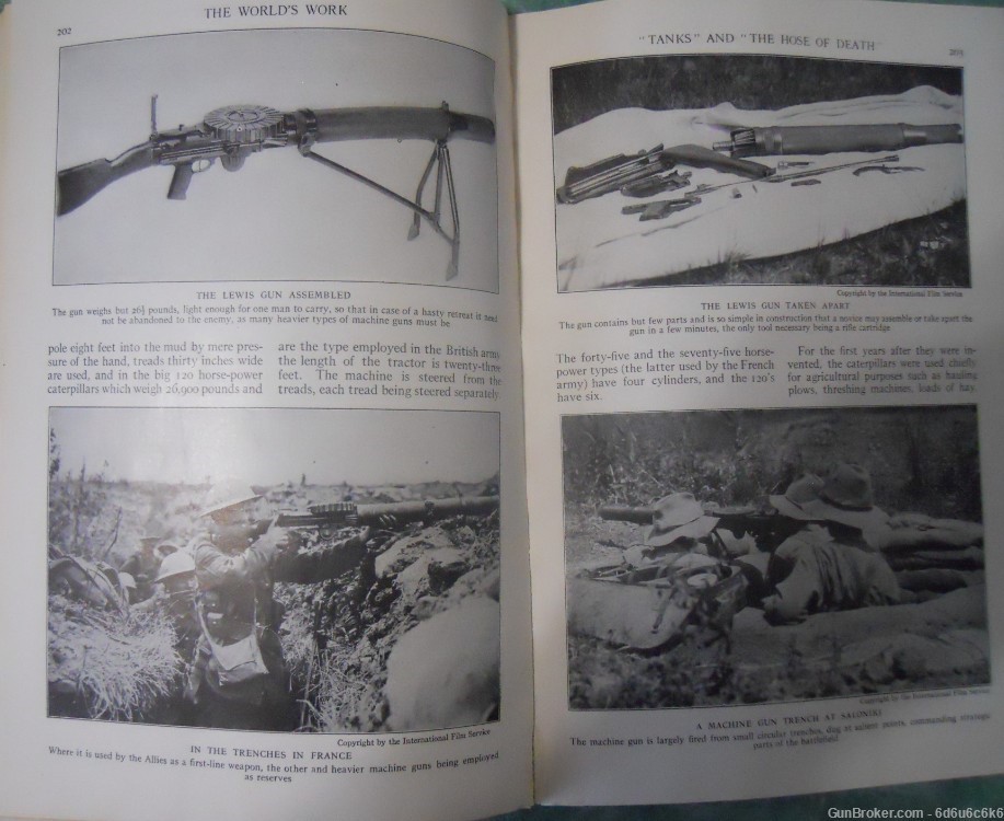 WWI AMBULANCE/MACHINE GUNS/TANKS - The Worlds Work dec. 1916-img-3
