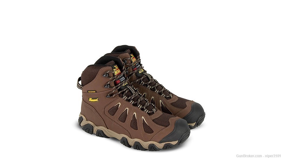 Thorogood Crosstrex Hunt Waterproof 6 Outdoor Boot-Brown-Mens Size 9-img-0