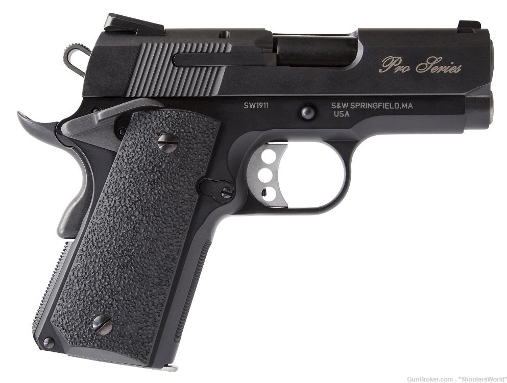 S&W Performance Center 3" BBL Model SW1911 Pro Series 8RD  9MM - 178053-img-0