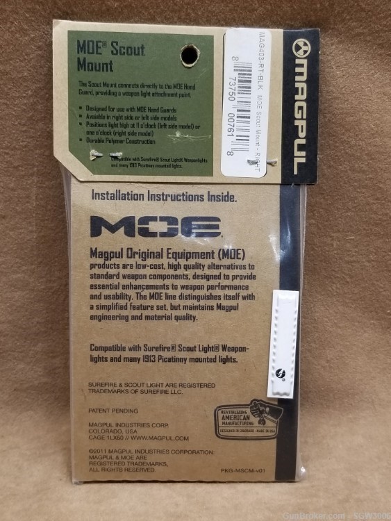 Magpul MOE Scout Mount – Right Side-img-1