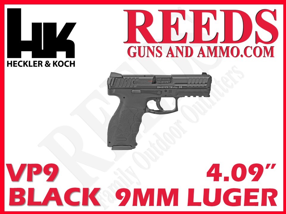 Heckler Koch VP9 Black 9mm 4.09in 2-17Rd Mags 81000283-img-0