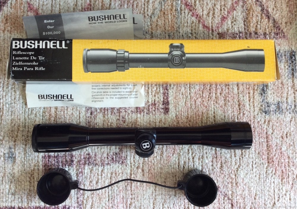Bushnell 4 x 32mm Sportview Riflescope   NEW in the Box-img-5