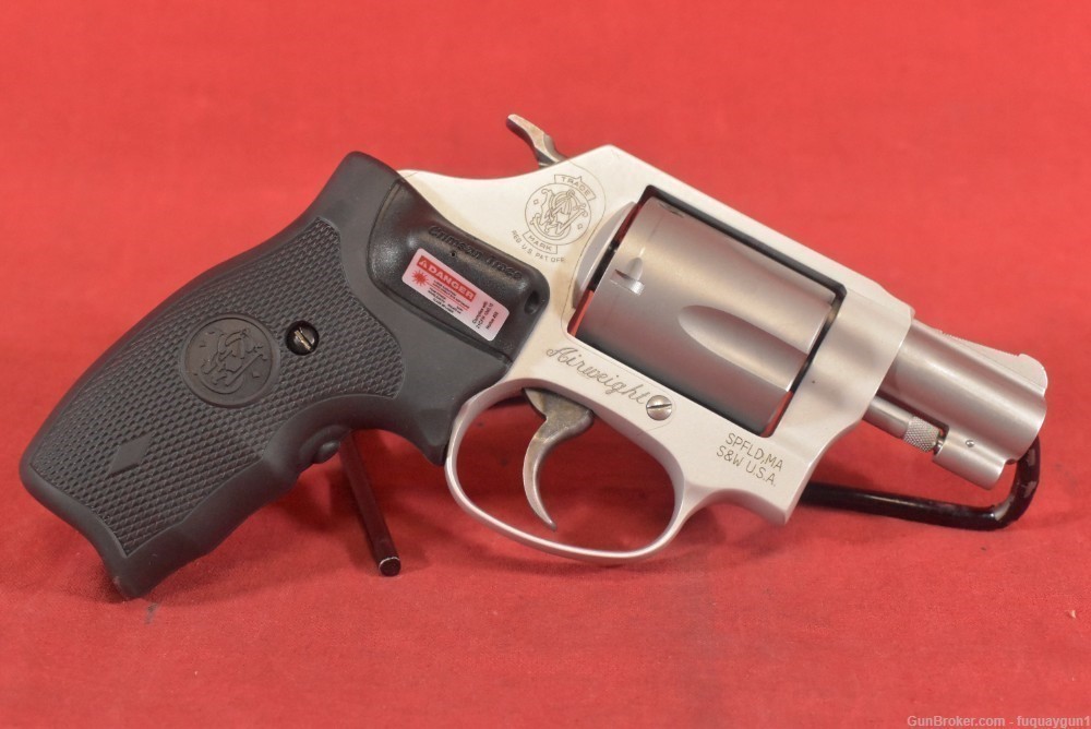 S&W Model 637 Airweight 38 Special 1.875" Crimson Trace Laser Grip 163052-img-4