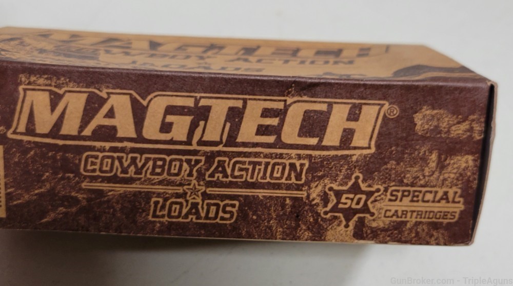 Magtech 45lc 45 Colt long colt 200gr cowboy action load box of 100rds-img-1