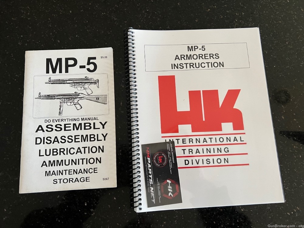 H&K MP5 Manuals-img-0
