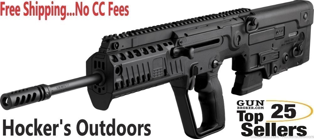 IWI Tavor X95 5.56 Nato 18" Restricted State 10+1 XB18RS Black X95 IWI US-img-0