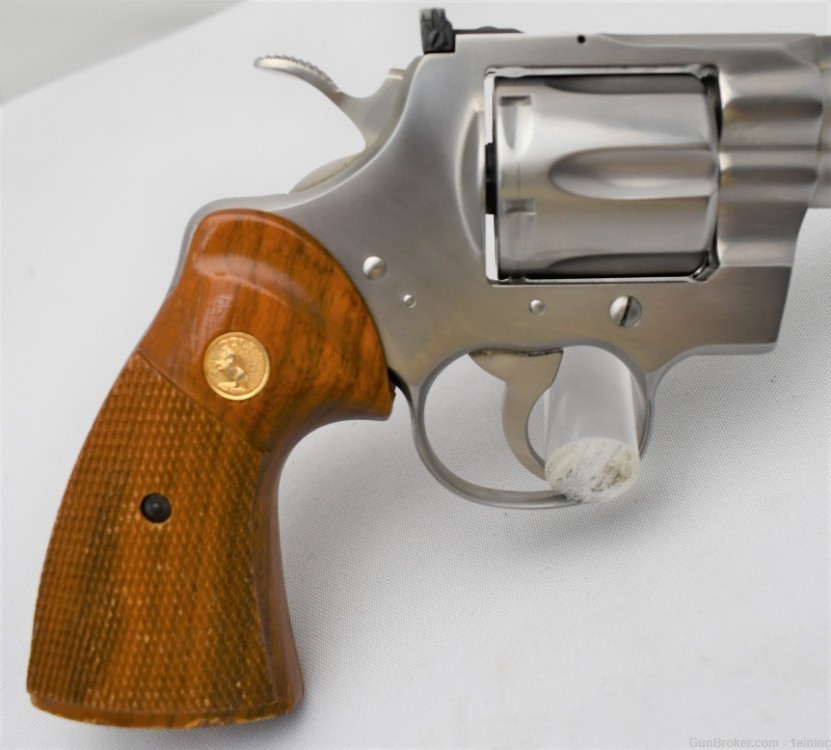 Colt Python 6" Stainless Boxed 1984 -img-5
