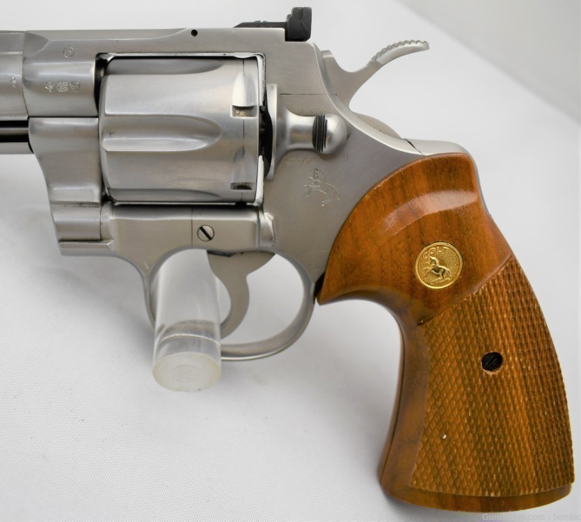 Colt Python 4” Stainless Boxed 1983-img-2