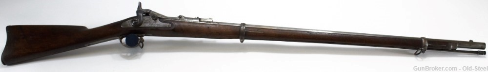 Springfield Model 1863 .50-70 ANTIQUE Black Powder RifleConversion Trapdoor-img-0