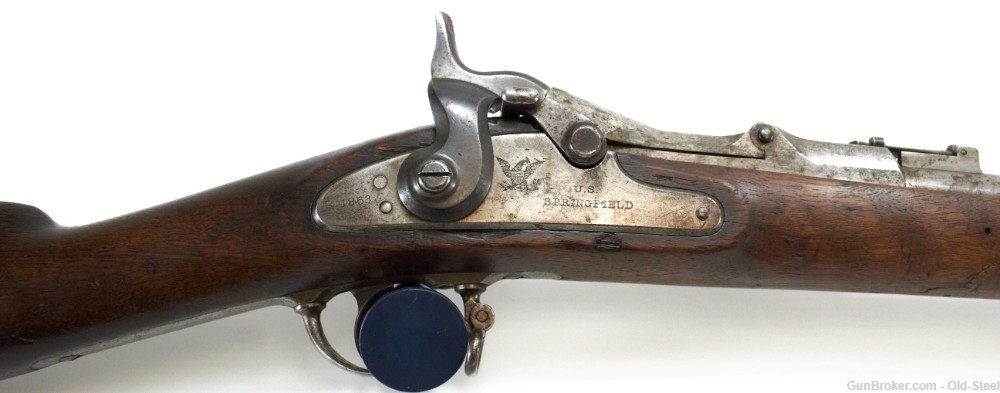 Springfield Model 1863 .50-70 ANTIQUE Black Powder RifleConversion Trapdoor-img-5